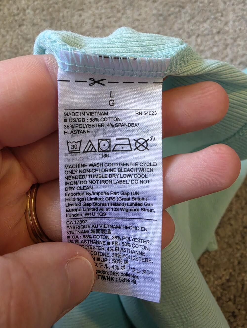 Gap Ribbed Tank Top - Picture 5 of 5